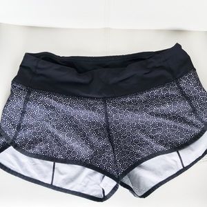 Lululemon 💛 speed shorts EUC floral